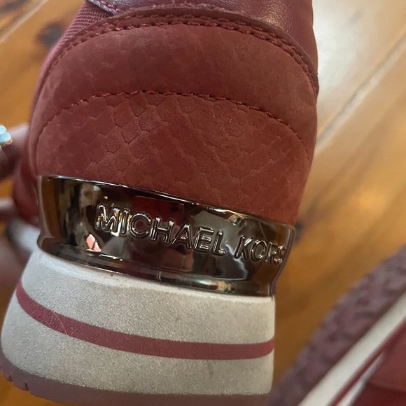 MICHAEL KORS Unique burgundy sneakers - Picture 4 of 11